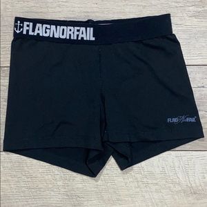 Flag Nor Fail compression shorts